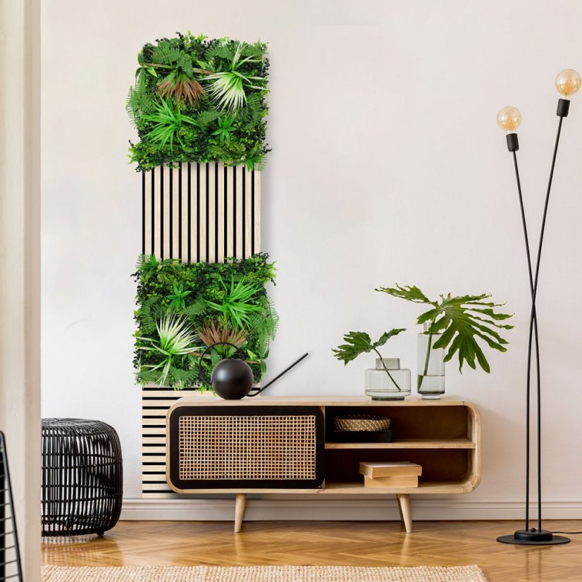 Květinový obkladový panel Jangal Modular Wall Design Flora EXOTIC MIXED FLORA 11117, 520 x 520mm, 0,2704m²