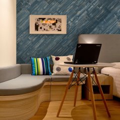 Dřevěné obkladové panely Mywoodwall™ Arcadian BLUE OCEAN