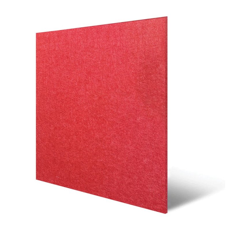 Filcový obkladový panel Jangal Modular Wall rPET RED 11200A, 520 x 520mm, 0,2704m²