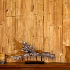 Dřevěné obkladové panely Mywoodwall™ Brushed Grain BOURBON