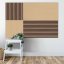 Filcový obkladový panel Jangal Modular Wall rPET CREAM 11205B, 1040 x 520mm, 0,5408m²