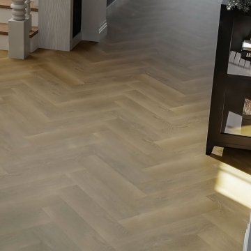 Rybí kost (herringbone) - Montáž - Plovoucím způsobem click