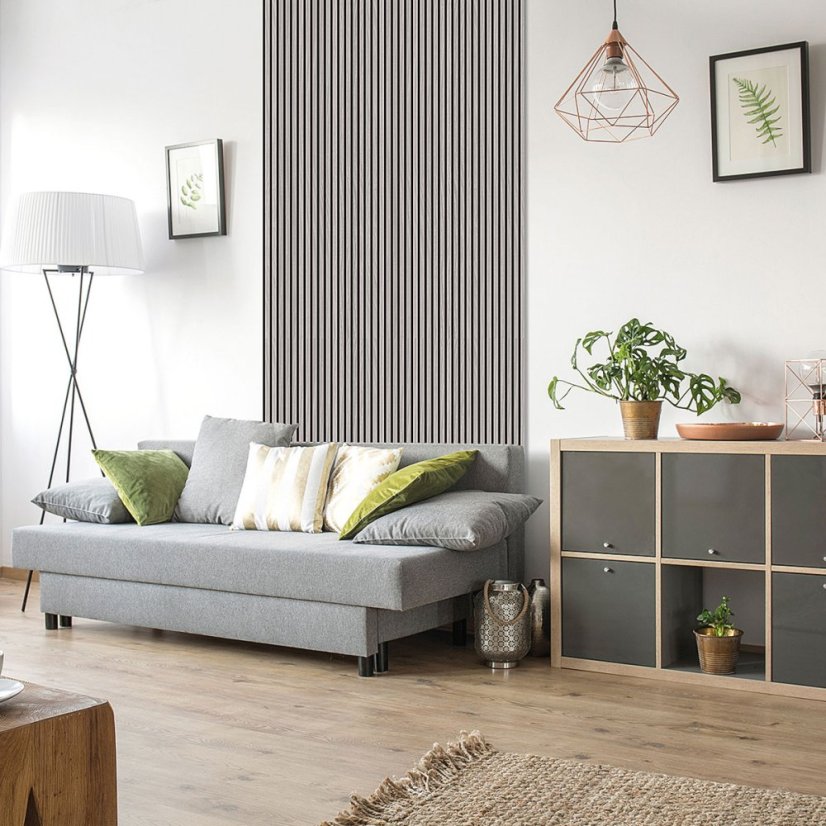 Akustický obkladový panel Jangal Smart - Grey Oak - 10006, 2440 x 610mm, 6ks, 8,784m²