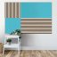 Filcový obkladový panel Jangal Modular Wall rPET TEAL BLUE 11204A, 520 x 520mm, 0,2704m²