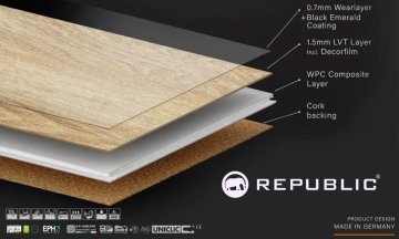REPUBLIC® Floor – The BIGGER5™ - Alligator