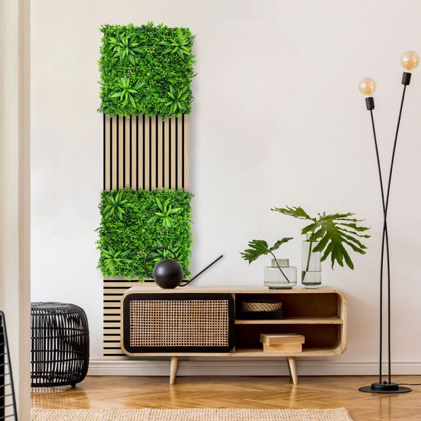 Květinový obkladový panel Jangal Modular Wall Design Flora TROPICAL MIXED FLORA 11118, 520 x 520mm, 0,2704m²