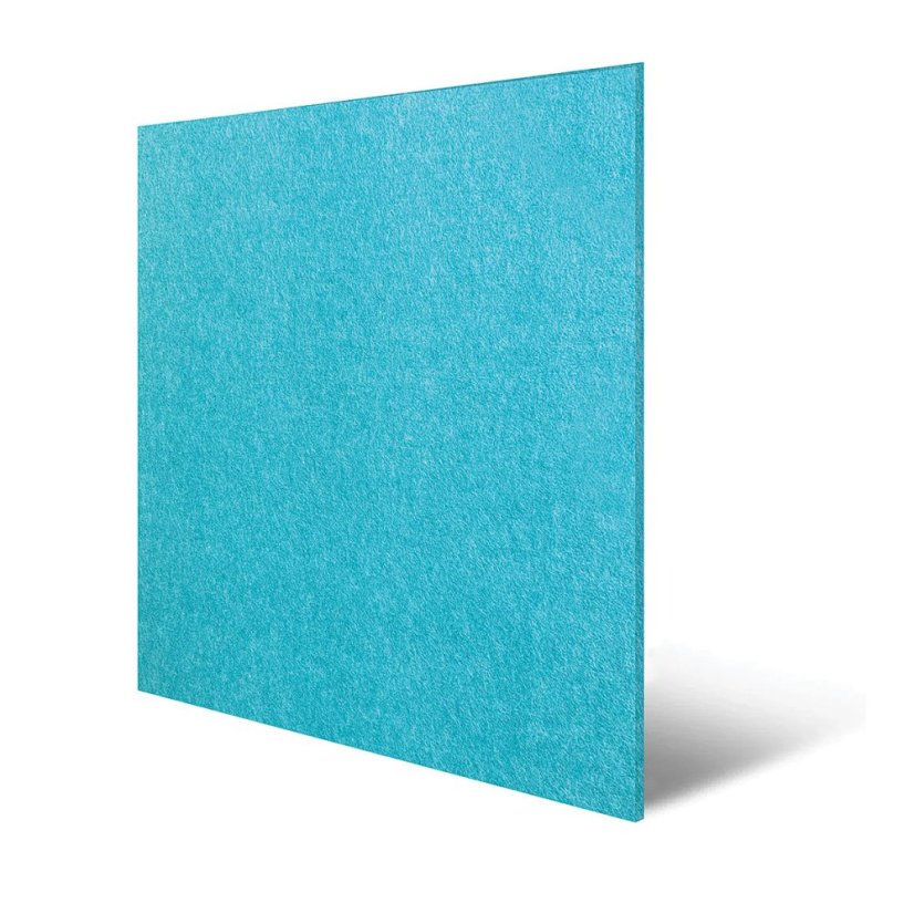 Filcový obkladový panel Jangal Modular Wall rPET TEAL BLUE 11204A, 520 x 520mm, 0,2704m²