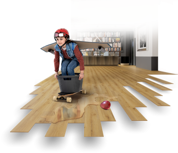 Experto LVT 55 - Barva dřeva - šedo-béžová