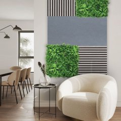 Filcový obkladový panel Jangal Modular Wall rPET GREY 11203B, 1040 x 520mm, 0,5408m²