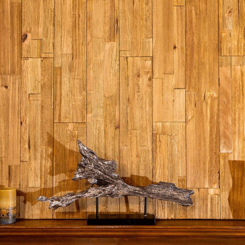 Dřevěné obkladové panely Mywoodwall™ Brushed Grain BOURBON