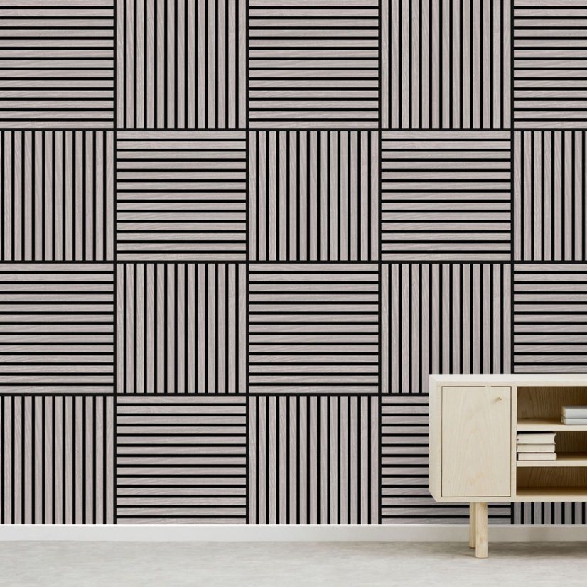 Akustický panel Jangal Modular Wall Smart - Oulanka Oak - 11002A, 520 x 520mm, 0,2704m²