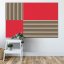 Filcový obkladový panel Jangal Modular Wall rPET RED 11200A, 520 x 520mm, 0,2704m²
