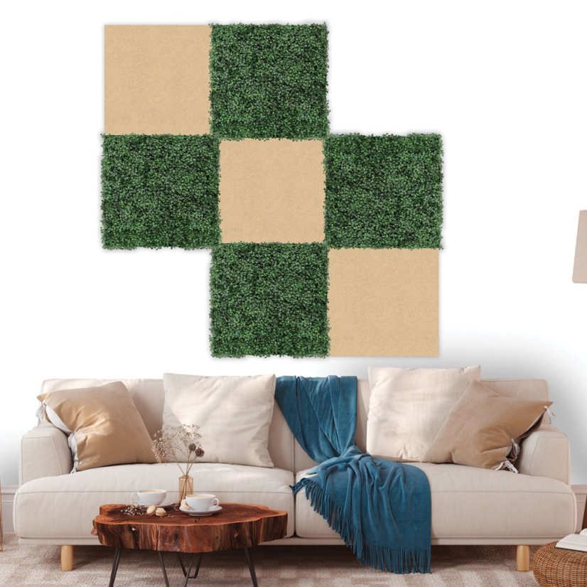 Filcový obkladový panel Jangal Modular Wall rPET CREAM - 11205A