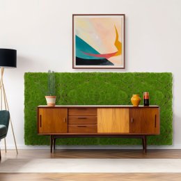 Mechový obkladový panel Jangal Modular Wall Design Moss FOREST GREEN BULK - 11111