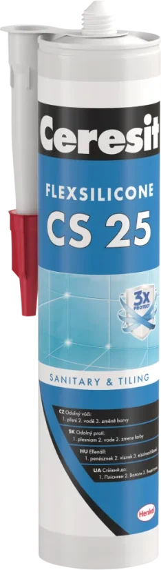 Sanitární silikon bílý 280 ml