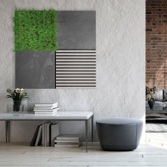 Kamenný obkladový panel Jangal Modular Wall Stone BLACK SLATE 11302A, 520 x 520mm, 0,2704m²