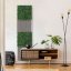 Květinový obkladový panel Jangal Modular Wall Design Flora Dark Green Design Buxus 11113, 520 x 520mm, 0,2704m²