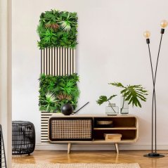 Květinový obkladový panel Jangal Modular Wall Design Flora EXOTIC MIXED FLORA 11117, 520 x 520mm, 0,2704m²