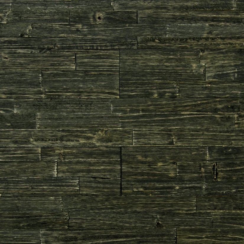 Dřevěné obkladové panely Mywoodwall™ Brushed Grain ANTHRACITE