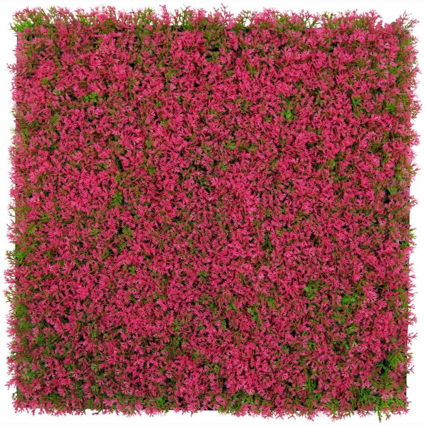 Květinový obkladový panel Jangal Modular Wall Design Flora Pink Design Grass 11114, 520 x 520mm, 0,2704m²