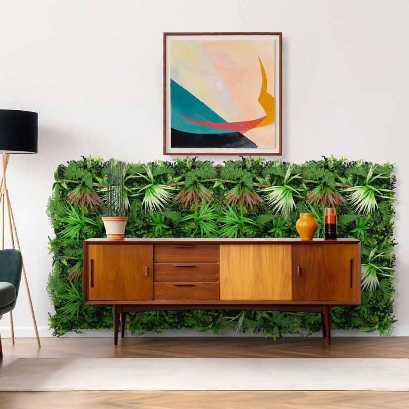 Květinový obkladový panel Jangal Modular Wall Design Flora EXOTIC MIXED FLORA 11117, 520 x 520mm, 0,2704m²