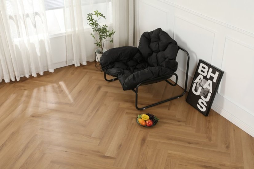 Vinylová podlaha zámková SPC herringbone Africa B Instinct 010