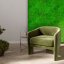 Přírodní mechový obkladový panel Jangal Modular Wall Nature Moss RICH GREEN - 11101
